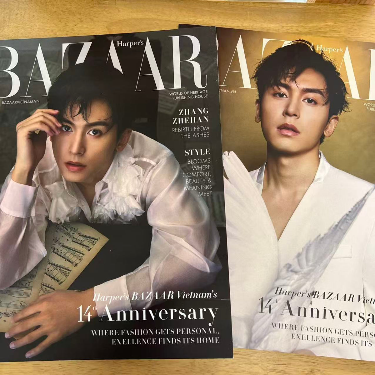 張哲瀚 Harper's Bazaar2025年7月号 C版特典付き Harper's Bazaar July issue 张哲瀚C版