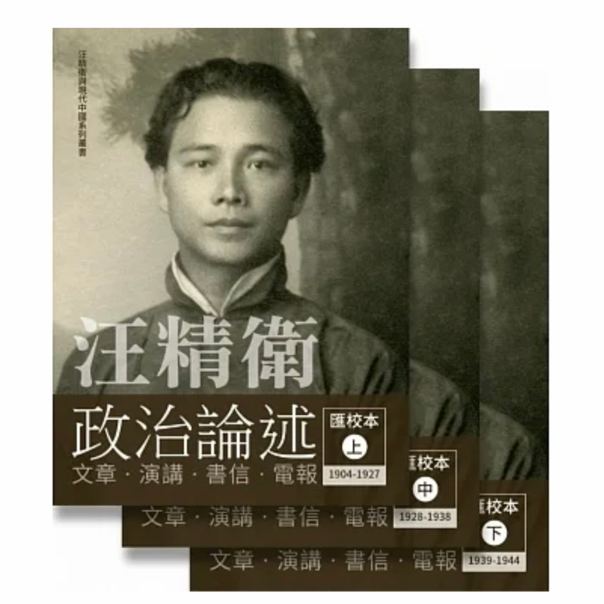 汪精衛政治論述（一套三冊）匯校本/汪精卫政治论述（一套三册）汇校本 汪精衛政治論述（一套三冊）匯校本/汪精卫政治论述（一套三册