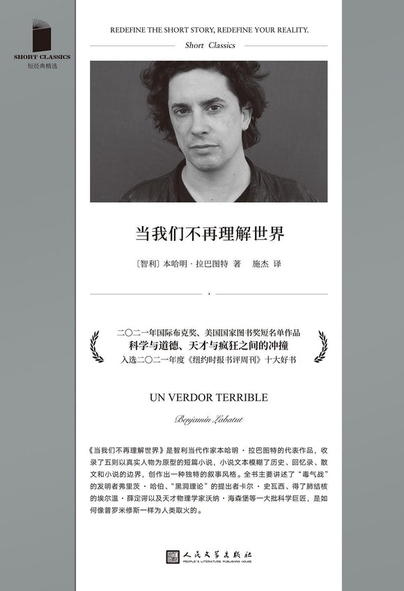 当我们不再理解世界 : [智利]本哈明·拉巴图特